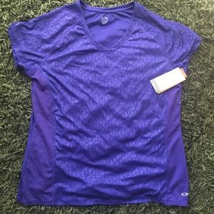 Champion Purple-y Semi-Fitted NWT Sports Top XXL